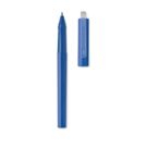 Шариковая ручка с гелевыми черн (синий)