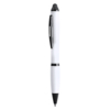 LOMBYS, шариковая ручка со стилусом, белый, алюминий (Изображение 1)