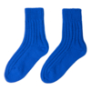 Носки вязаные НАСВЯЗИ©, синий, 30% шерсть,70% акрил (Изображение 1)