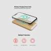 Беспроводное зарядное устройство "Cork Power" 10000 mAh, пластик/пшеничное волокно/пробка (Изображение 5)