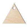 Ёлочное украшение TRIANGLE, дерево, 80 х 70 мм (Изображение 1)