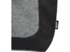 Двухцветная эко-сумка Reclaim на молнии объемом 15 л, изготовленная из переработанных материалов по стандарту GRS, серый яркий (Изображение 5)