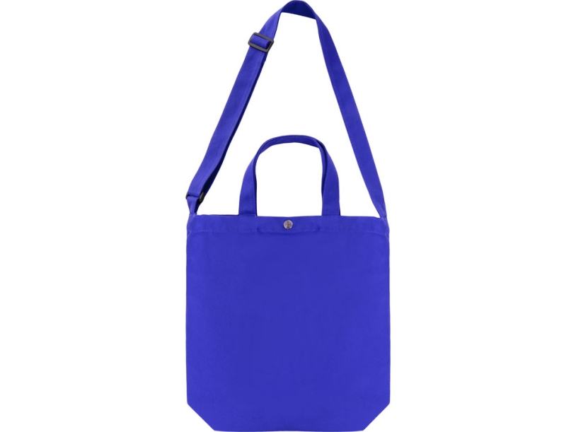 Сумка Helfer на кнопке с регулирующейся лямкой (синий)  (Изображение 5)