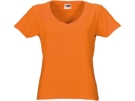 Футболка Heavy Super Club женская с V-образным вырезом (оранжевый) XL
