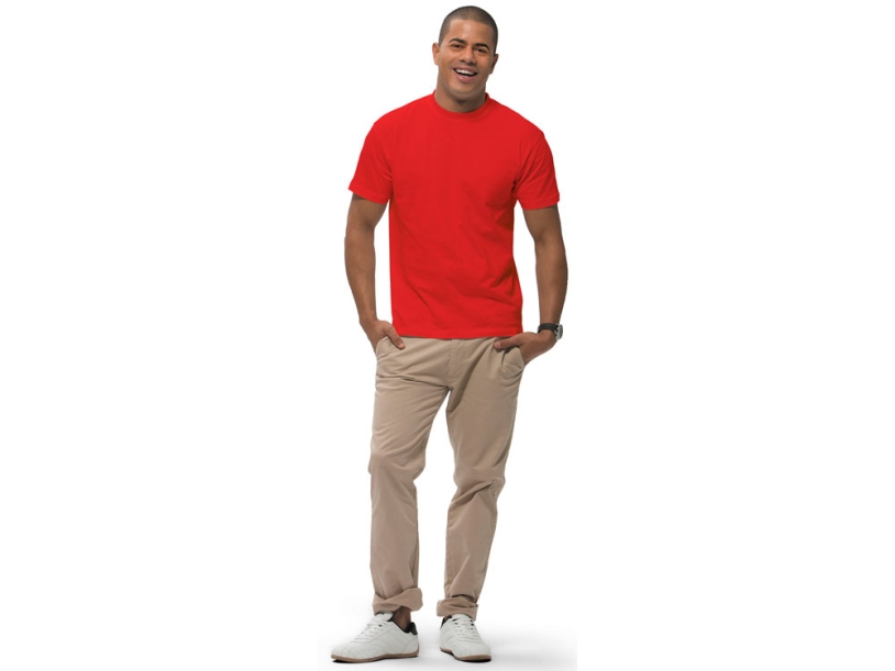 Футболка Ace мужская (темно-красный) 2XL (Изображение 2)