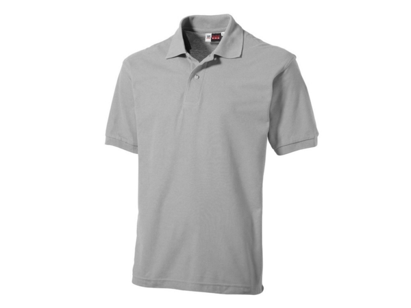 Рубашка поло Boston мужская (пепельно-серый) 2XL