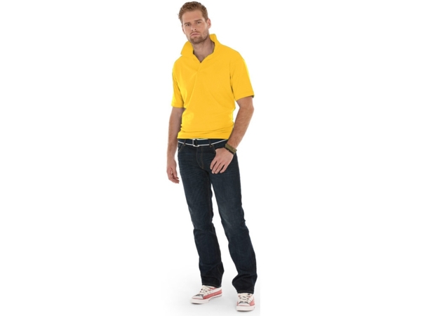Рубашка поло Boston мужская (золотисто-желтый) 2XL
