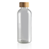 Бутылка для воды из rPET (стандарт GRS) с крышкой из бамбука FSC® (Изображение 1)