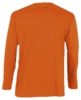 Футболка мужская с длинным рукавом Monarch 150 оранжевая, размер S (Изображение 2)