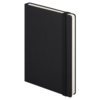 Ежедневник недатированный Marseille soft touch BtoBook, черный (без упаковки, без стикера) (Изображение 4)
