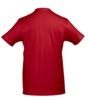 Футболка мужская с контрастной отделкой Madison 170, красный/белый, размер L (Изображение 2)