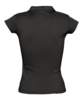 Рубашка поло женская без пуговиц Pretty 220 черная, размер L (Изображение 2)