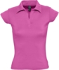 Рубашка поло женская без пуговиц PRETTY 220 ярко-розовая, размер S  (Изображение 1)