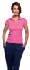 Рубашка поло женская без пуговиц Pretty 220 ярко-розовая, размер L (Изображение 4)