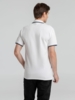 Рубашка поло мужская с контрастной отделкой Practice 270, белый/темно-синий, размер S (Изображение 6)
