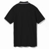 Рубашка поло мужская с контрастной отделкой Practice 270 черная, размер S (Изображение 2)