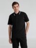 Рубашка поло мужская с контрастной отделкой Practice 270 черная, размер S (Изображение 4)