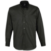 Рубашка мужская с длинным рукавом Bel Air черная, размер 4XL (Изображение 1)