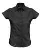 Рубашка женская с коротким рукавом Excess черная, размер S (Изображение 1)