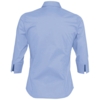 Рубашка женская с рукавом 3/4 Effect 140 голубая, размер XS (Изображение 2)