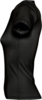 Футболка женская MIAMI 170 черная, размер S  (Изображение 3)