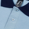 Рубашка поло Prince 190 голубая с темно-синим, размер XS (Изображение 3)