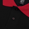 Рубашка поло Prince 190 черная с красным, размер XS (Изображение 3)
