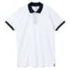 Рубашка поло Prince 190 белая с темно-синим , размер XL (Изображение 1)