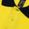 Рубашка поло Prince 190, желтая с темно-синим, размер M (Изображение 3)