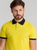 Рубашка поло Prince 190, желтая с темно-синим, размер M (Изображение 5)