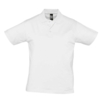 Рубашка поло мужская Prescott men 170 белая, размер XXL (Изображение 1)