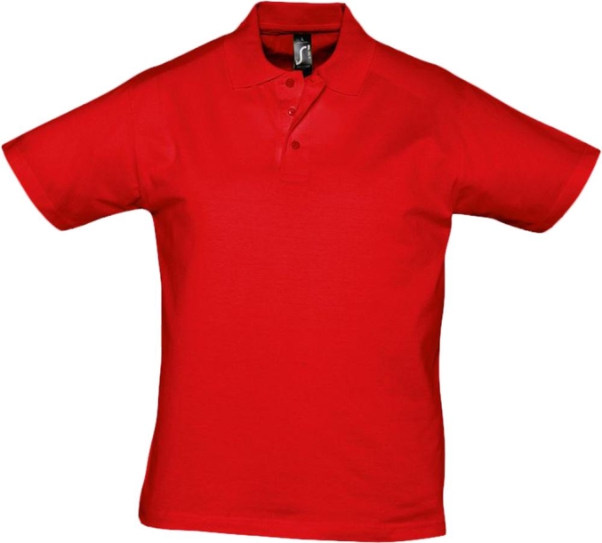 Рубашка поло мужская Prescott men 170 красная, размер 3XL (Изображение 1)