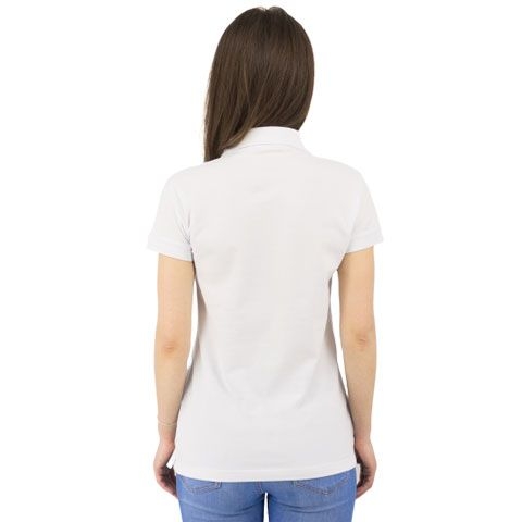 Рубашка поло Rock Lady, женская (белая, 2XL) (Изображение 2)