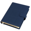 Ежедневник-портфолио Royal, синий, обложка soft touch, недатированный кремовый блок, подарочная коробка (Изображение 3)