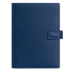Ежедневник-портфолио Royal, синий, обложка soft touch, недатированный кремовый блок, подарочная коробка (Изображение 5)