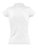 Рубашка поло женская Prescott women 170 белая, размер S (Изображение 2)