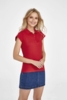 Рубашка поло женская Prescott women 170 красная, размер XL (Изображение 4)