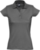Рубашка поло женская Prescott women 170 темно-серая, размер S (Изображение 1)