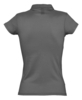Рубашка поло женская Prescott women 170 темно-серая, размер S (Изображение 2)