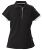 Рубашка поло женская Antreville, черная, размер L (Изображение 1)