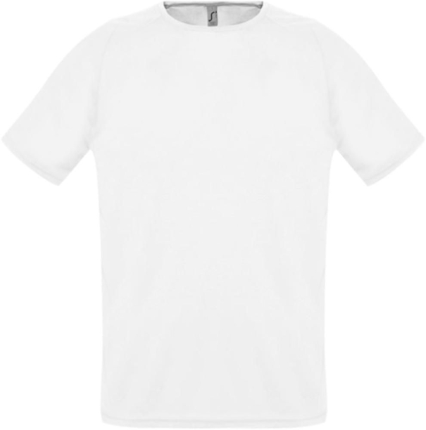 Футболка унисекс Sporty 140 белая, размер S (Изображение 1)