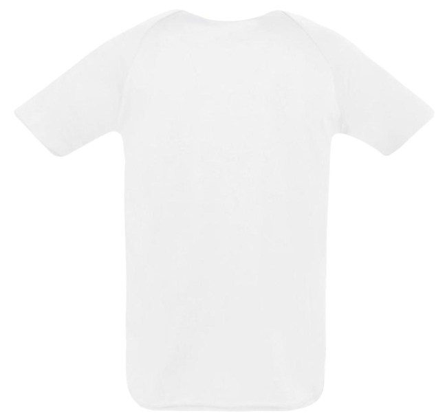 Футболка унисекс Sporty 140 белая, размер S (Изображение 2)