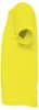 Футболка унисекс Sporty 140 лимонно-желтая, размер XXs (Изображение 3)