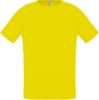 Футболка унисекс Sporty 140 лимонно-желтая, размер L (Изображение 1)