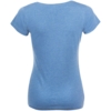 Футболка женская Mixed Women голубой меланж, размер XL (Изображение 2)