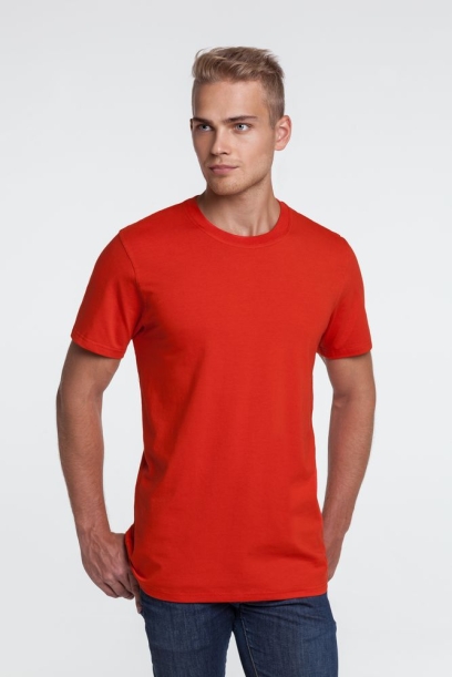 Футболка мужская T-bolka Stretch, красная, размер M (Изображение 4)