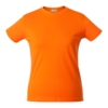 Футболка женская Heavy Lady оранжевая, размер XS (Изображение 1)