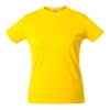 Футболка женская Heavy Lady желтая, размер XS (Изображение 1)