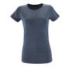 Футболка женская Regent Fit Women синий меланж, размер L (Изображение 1)