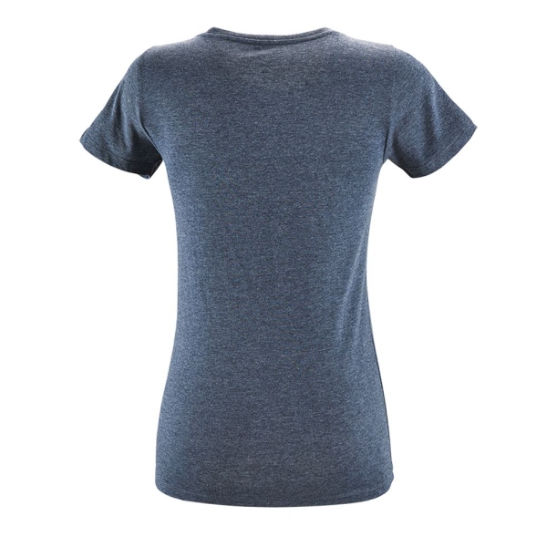 Футболка женская Regent Fit Women синий меланж, размер XL (Изображение 2)